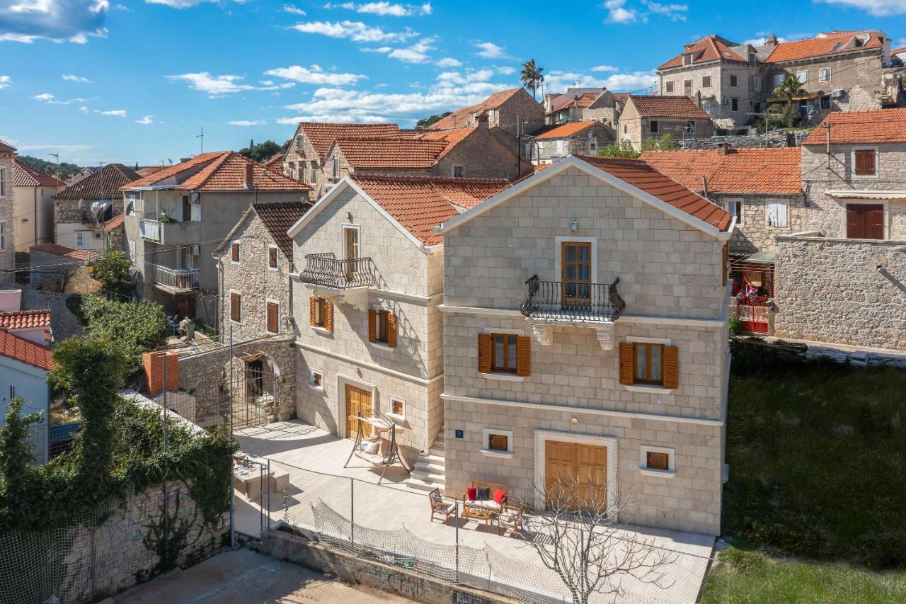 Luxury Stone Villa Nevija 2022 Private Villa Milna  Extérieur photo