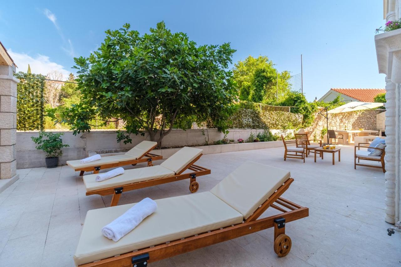 Luxury Stone Villa Nevija 2022 Private Villa Milna  Extérieur photo