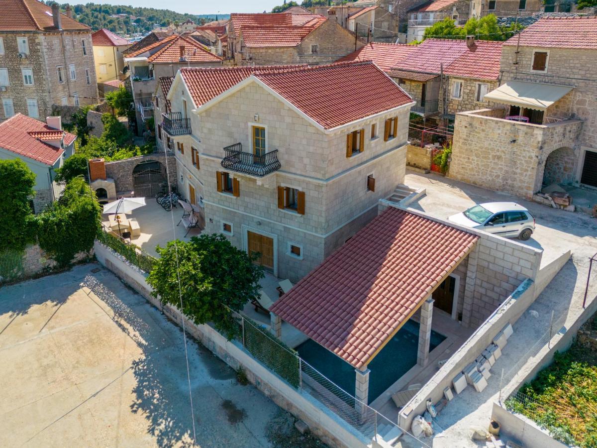 Luxury Stone Villa Nevija 2022 Private Villa Milna  Extérieur photo