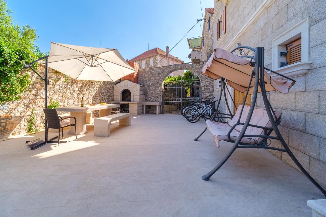 Luxury Stone Villa Nevija 2022 Private Villa Milna  Extérieur photo