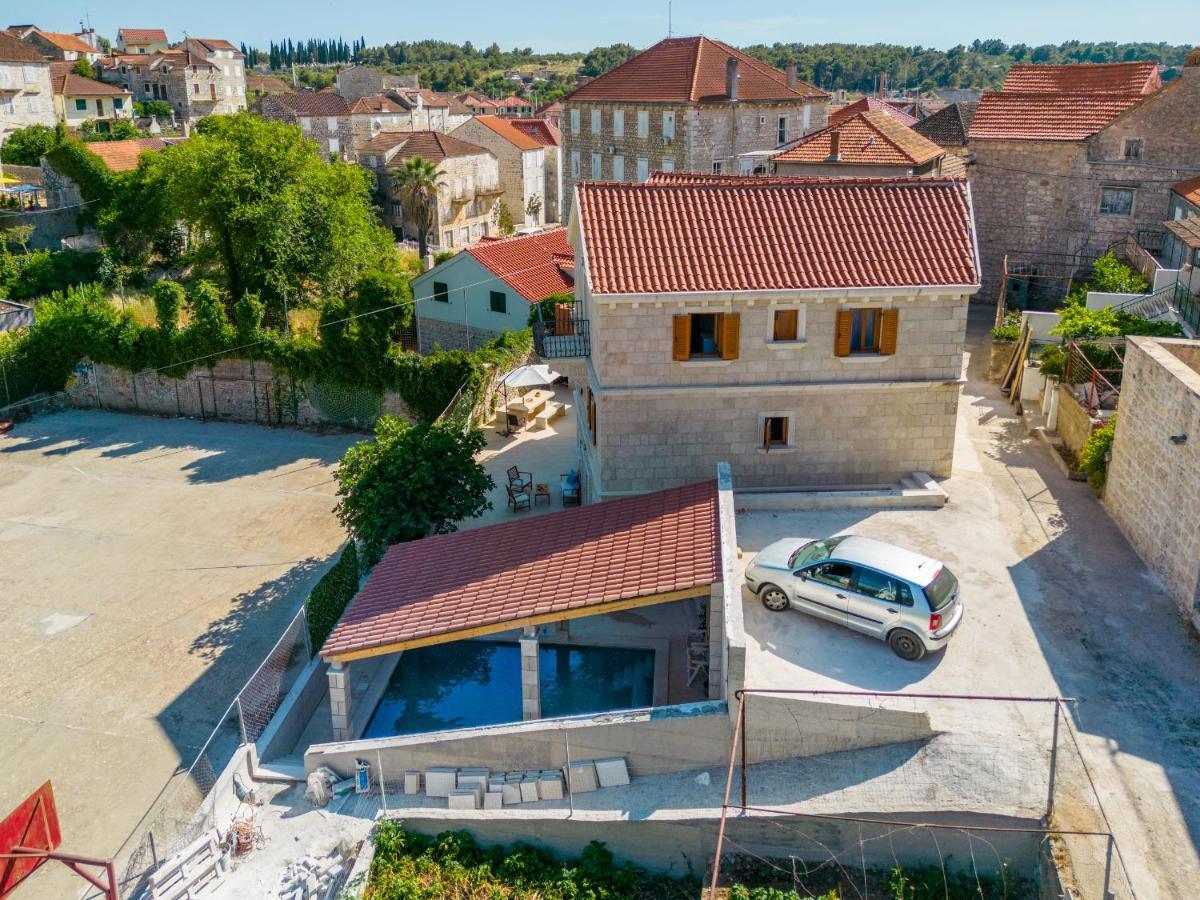 Luxury Stone Villa Nevija 2022 Private Villa Milna  Extérieur photo